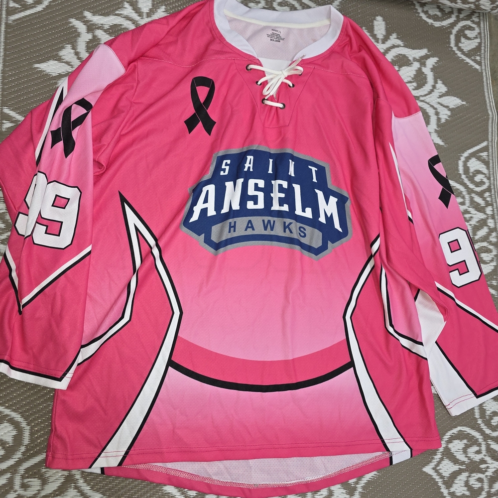 Saint Anselm Hawks Pink Jersey